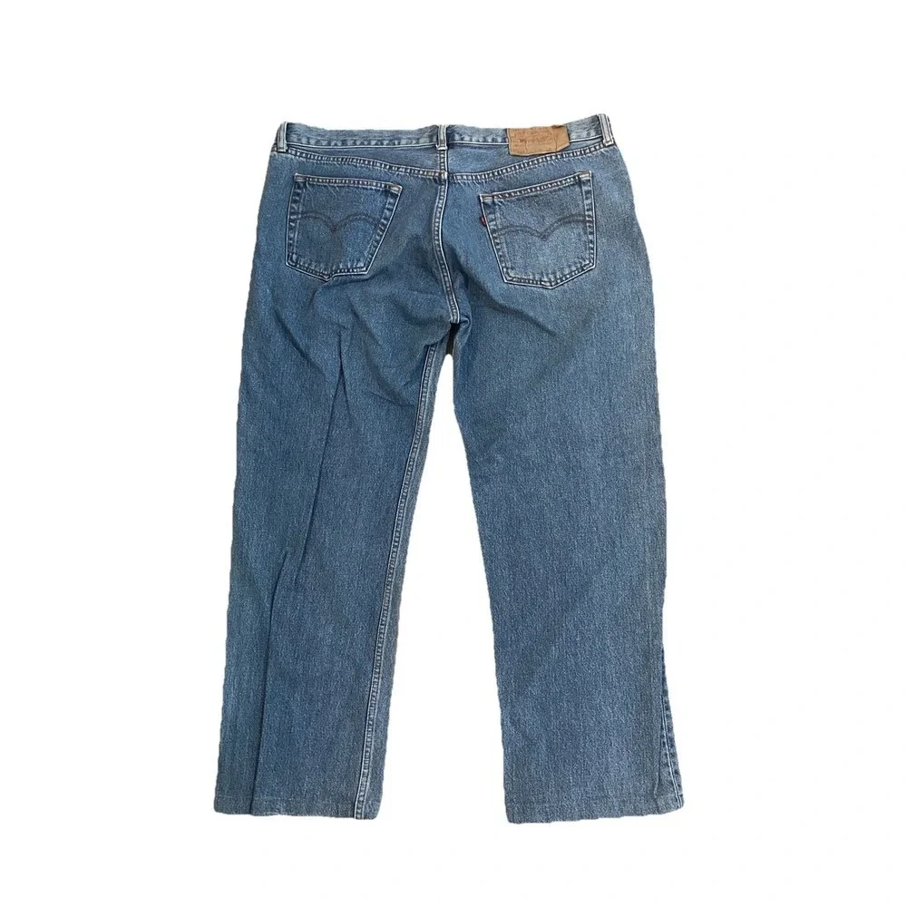 Levi's 501xx Blue Jeans Vintage, USA-Made, Button Fly, 36x28